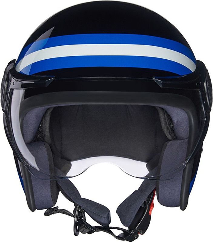 ROYAL ENFIELD Remc Road Motorbike Helmet  (Blue)