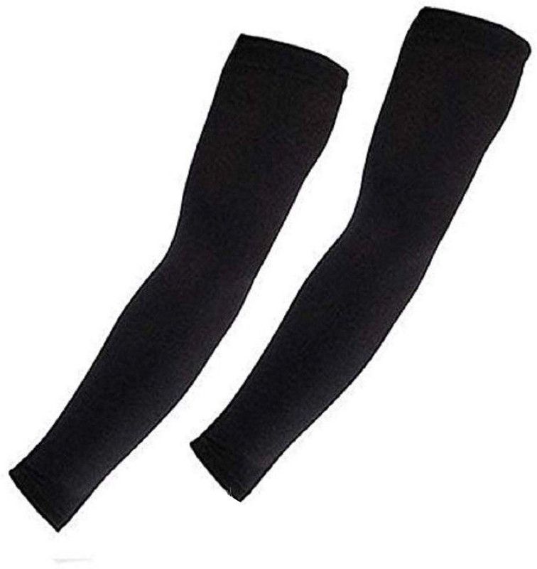 HANBOK Cotton Arm Sleeve For Men & Women  (Free, Black)
