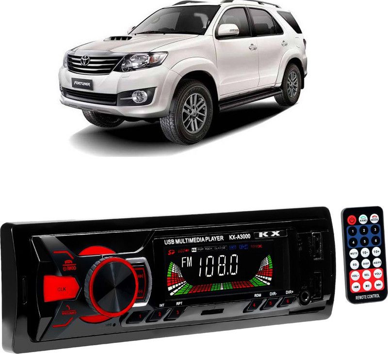 JBRIDERZ Boom Master A3000 with AUX/Bluetooth/USB/ MP3 B578 Car Stereo  (Single Din)