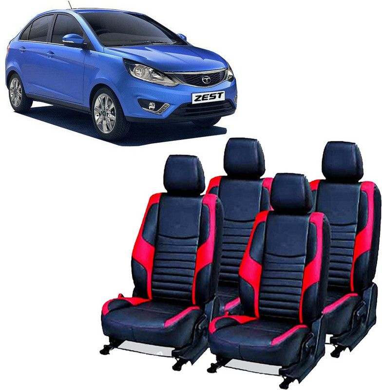 JMDi Leatherette Car Seat Cover For Tata Zest  (Detachable Head Rest, Mono Back Seat, 5 Seater, 2 Back Seat Head Rests)