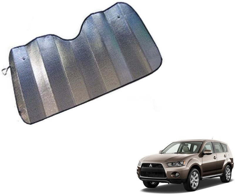 MOCKHE Dashboard Sun Shade For Mitsubishi Outlander  (Silver)