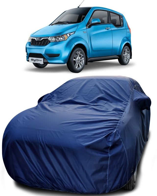 APNEK Car Cover For Mahindra e2o (With Mirror Pockets)  (Blue)
