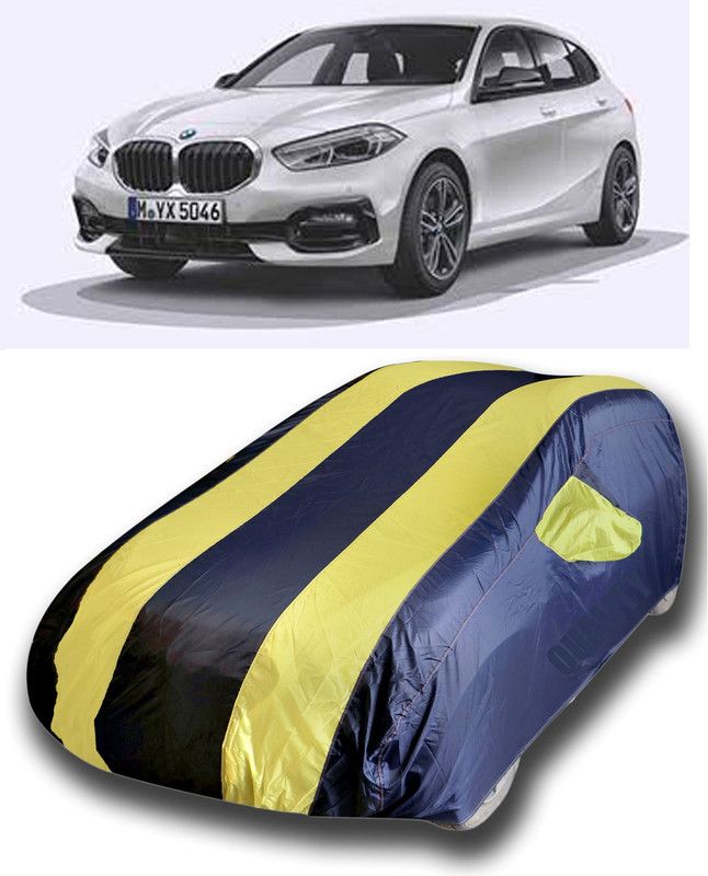 siddharth fashion Car Cover For BMW 1 Series (With Mirror Pockets)  (Yellow)