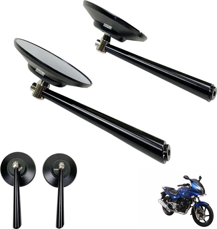 Dhe Best Manual Rear View Mirror For Bajaj Pulsar 220 DTS-i  (Right)