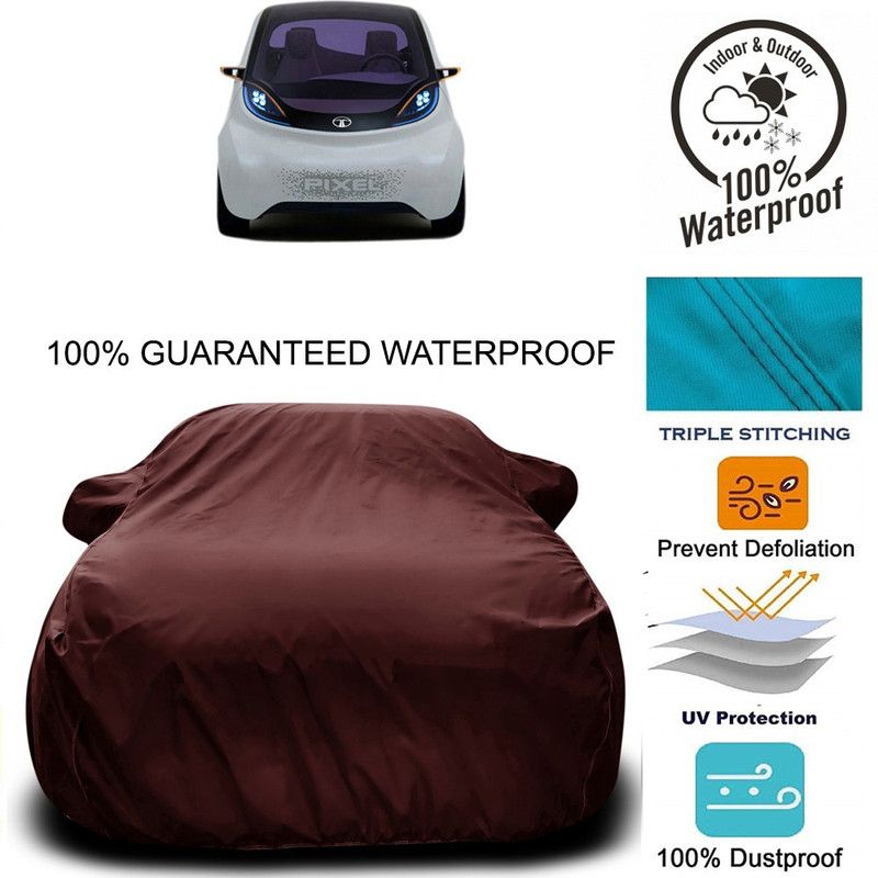 APNEK Car Cover For Tata Megapixel (With Mirror Pockets)  (Maroon)