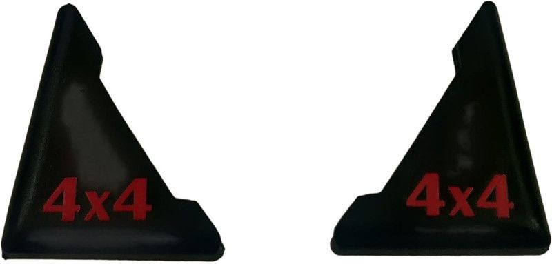 Cloudsale Rubber Car Door Guard  (Black, Red, Pack of 2, Universal For Car, Universal For Car)