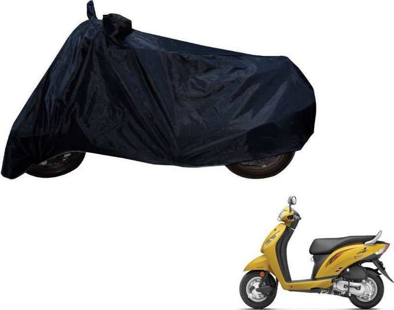 THE REAL ARV Two Wheeler Cover for Honda  (Activa i, Black)