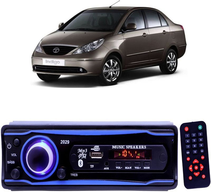 Bluedrum Blue 2029 USB/AUX/SD/BLUETOOTH/FM/MP3 BOOM MASTER STANDARD- B 525 Car Stereo  (Single Din)