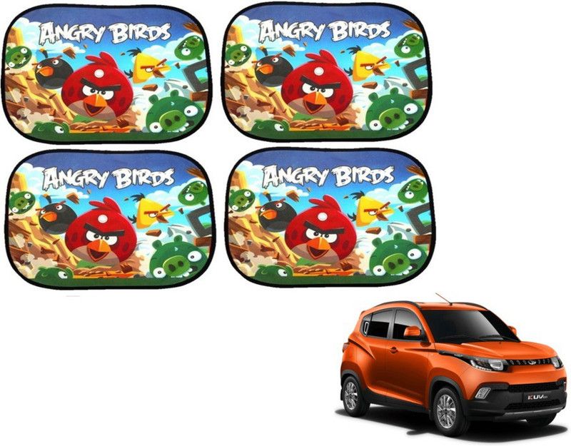 MOCKHE Side Window Sun Shade For Mahindra KUV 100  (Multicolor)