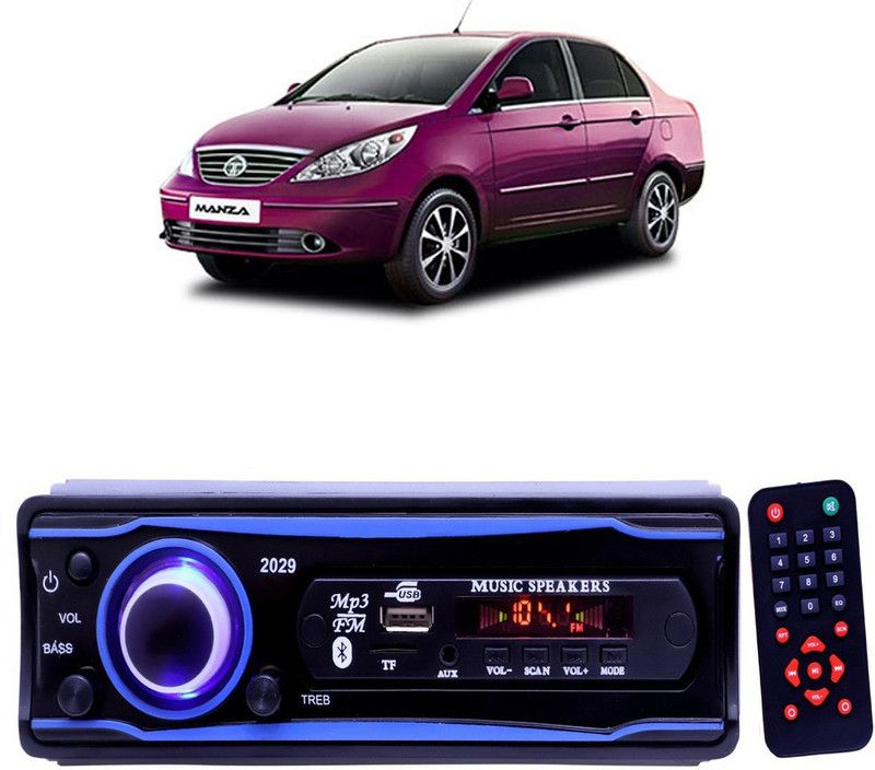 Genipap Blue 2029 USB/AUX/SD/BLUETOOTH/FM/MP3 BOOM MASTER STANDARD- G 529 Car Stereo  (Single Din)