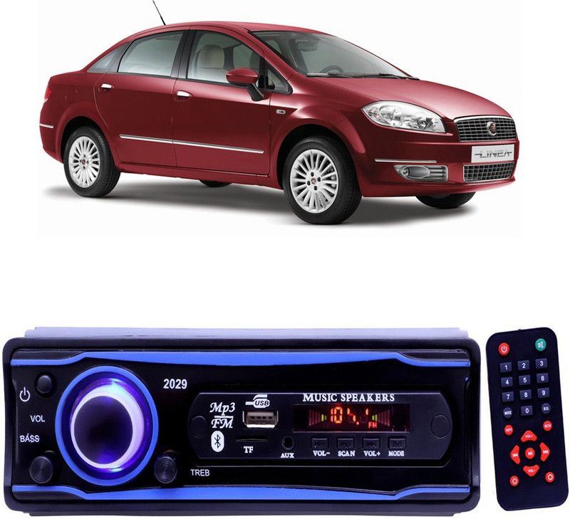 Bluedrum Blue 2029 USB/AUX/SD/BLUETOOTH/FM/MP3 BOOM MASTER STANDARD- B 109 Car Stereo  (Single Din)