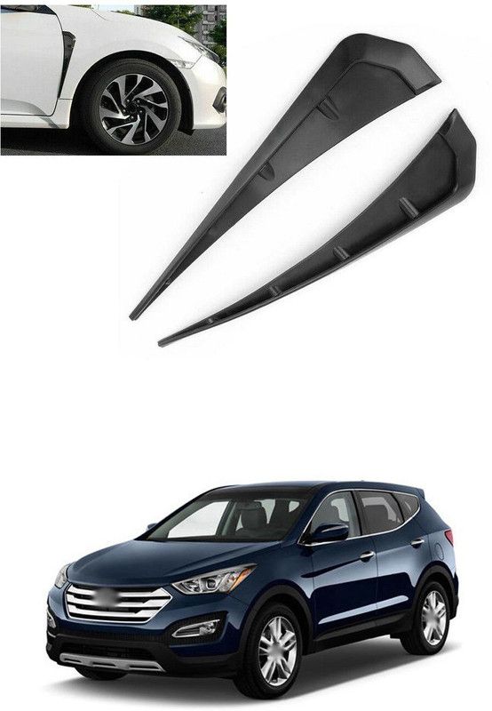 PROEDITION Plastic Car Door Guard  (Black, Pack of 2, Hyundai, Universal For Car)