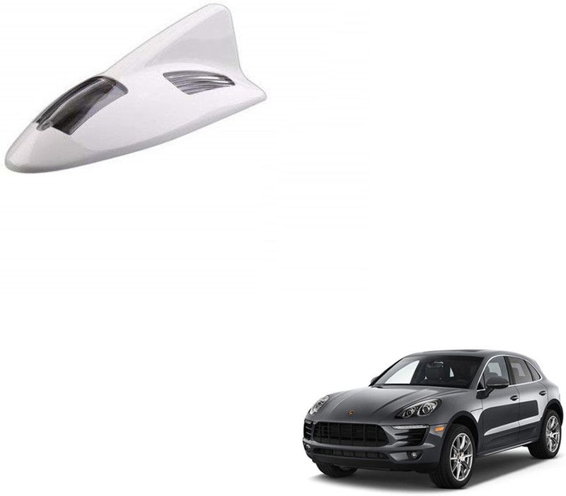 SEMAPHORE Solar Car Led Roof Spoiler Shark Fin Shape Car Antenna Decorative Lights for 
Macan Whip Vehicle Antenna