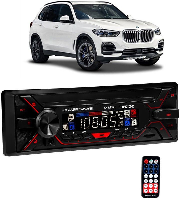 Dvis Car Stereo FX- A100U Car Stereo with Bluetooth, USB, SD Card , Aux D-1367 Car Stereo  (Single Din)