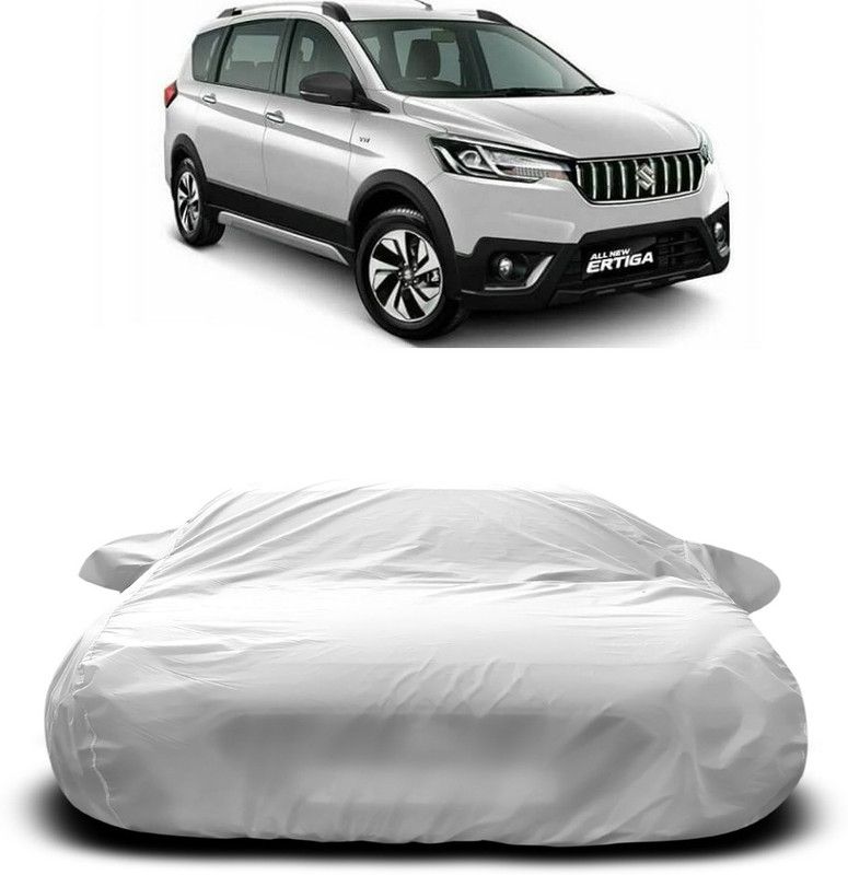 Ascension Car Cover For Maruti Suzuki Ertiga (With Mirror Pockets)  (White)