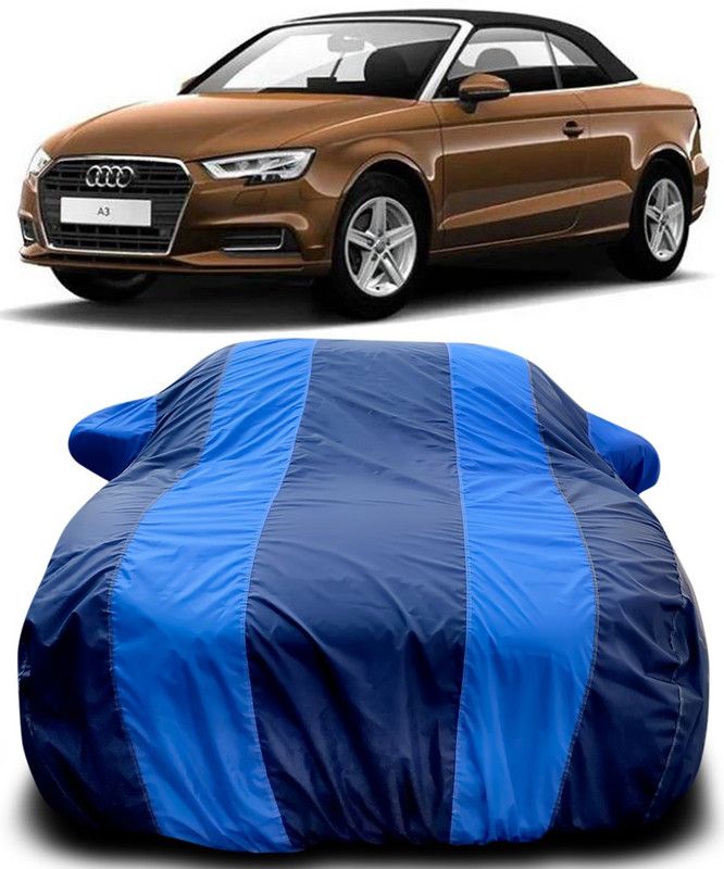 Dvis Car Cover For Audi A3 Cabriolet (With Mirror Pockets)  (Blue, Blue)