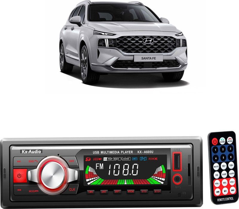 JBRIDERZ KX-A600U BLUETOOTH/USB/SD/AUX/FM/MP3 with Phone Caller Id Receiver JB-946 Car Stereo  (Single Din)