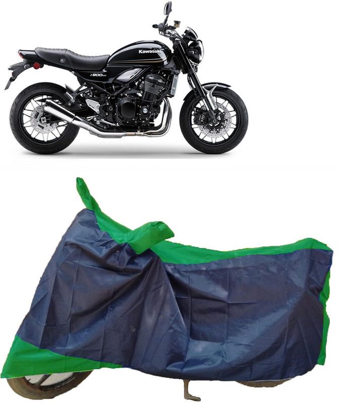 ANTOFY Two Wheeler Cover for Kawasaki  (Z900RS BS6, Multicolor)