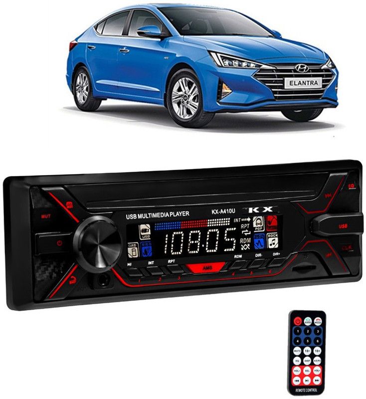 Dvis Car Stereo FX- A100U Car Stereo with Bluetooth, USB, SD Card , Aux D-1117 Car Stereo  (Single Din)