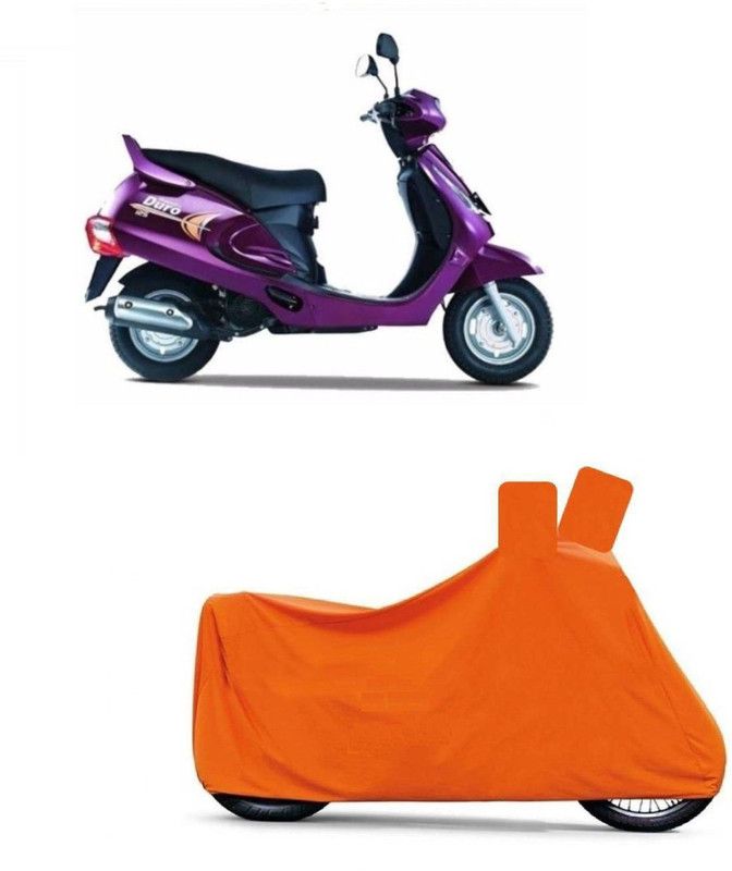 MoTRoX Two Wheeler Cover for Mahindra  (Duro DZ, Orange)
