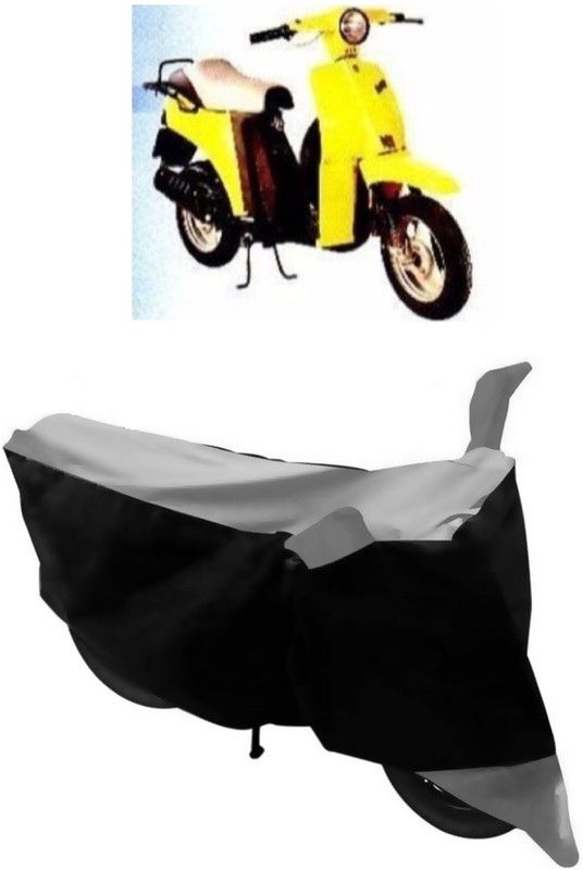 SHIVRAT Two Wheeler Cover for Bajaj  (Sunny, Grey, Black)