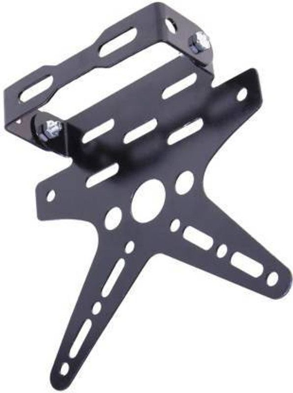 victrix number plate black Bike Number Plate  (Steel 10 cm x 15 cm)