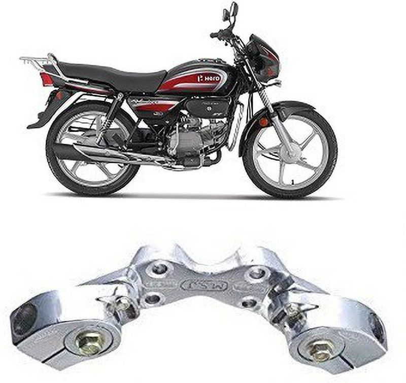 victrix HAYABUSA CHROME V-9 Handle Bar  (Silver)