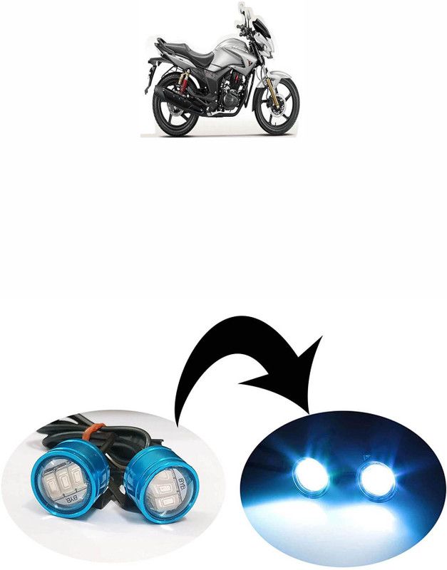 Vagary WATERPROOF BLINKING LIGHT WITH 3 MODES-423 Brake Light, Tail Light, License Plate Light, Parking Light Motorbike LED for Suzuki (12 V, 10 W)  (Hunk, Pack of 2)