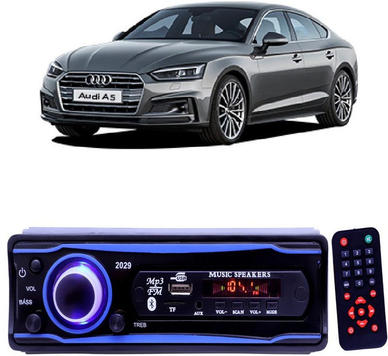 YUNEIK Blue 2029 USB/AUX/SD/BLUETOOTH/FM/MP3 BOOM MASTER STANDARD- Y 31 Car Stereo  (Single Din)