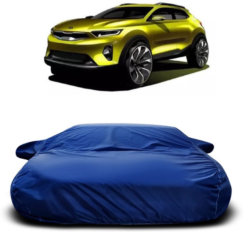 Ascension Car Cover For Kia QYI (With Mirror Pockets)  (Blue)