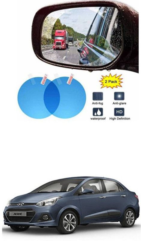 APICAL Car Mirror Blue Rain Blocker For Xcent Car Mirror Rain Blocker  (Blue)