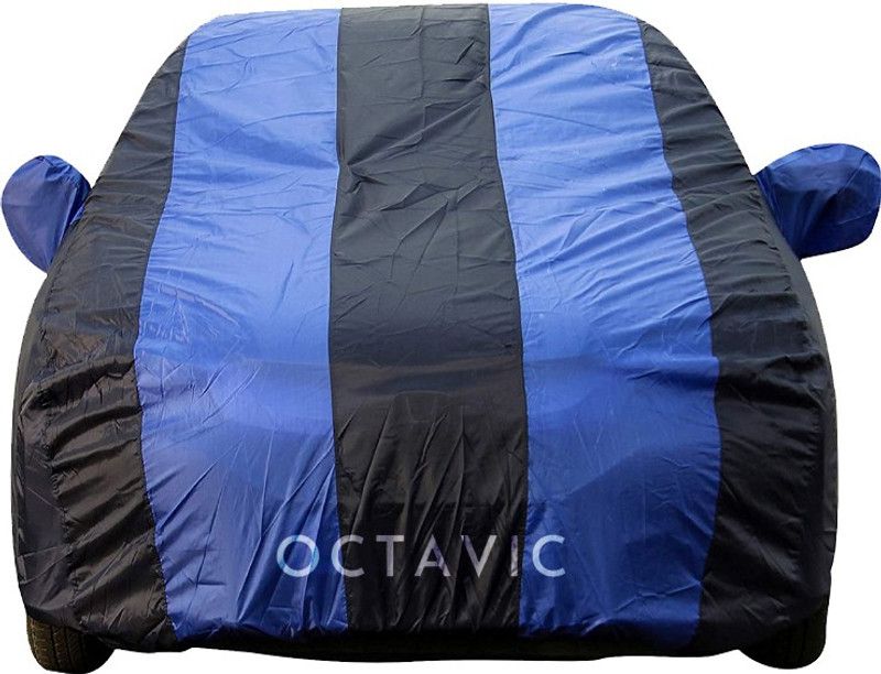 APNEK Car Cover For Mahindra e2o NXT (With Mirror Pockets)  (Blue)