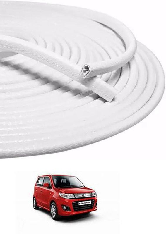 FKOK Rubber, PTFE (Non-stick) Car Door Guard  (White, Pack of 1, Universal For Car, WagonR Stingray)