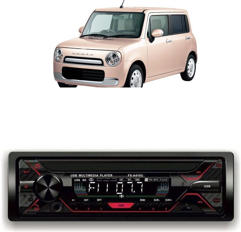 Dvis Car Stereo FX- A100U Car Stereo with Bluetooth, USB, SD Card , Aux D-502 Car Stereo  (Single Din)