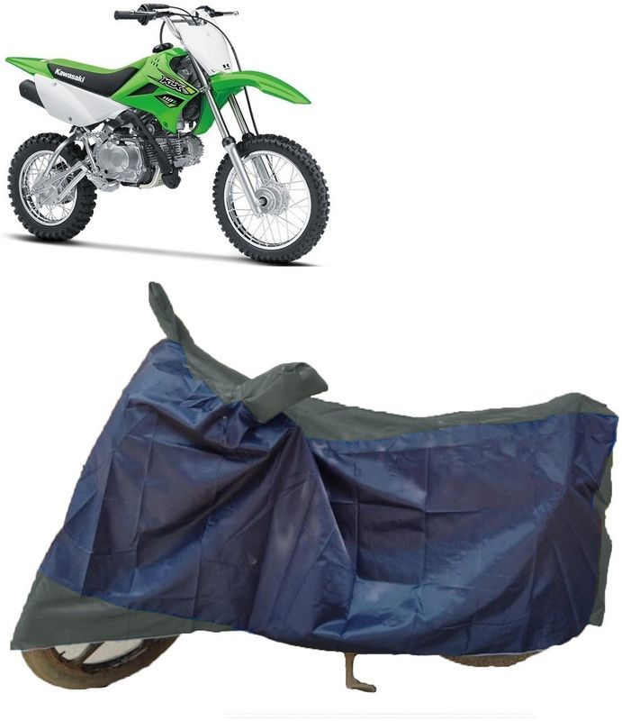 ANTOFY Two Wheeler Cover for Kawasaki  (KLX 110, Multicolor)