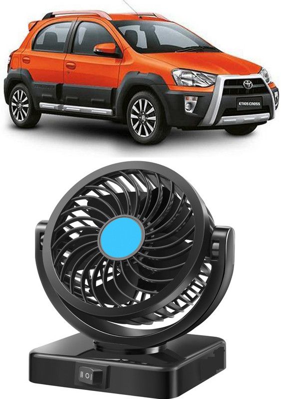 Amulite Cooling Car Fan 360 Degree Rotatable For vehicle-El_ 572 Car Interior Fan  (12 V)
