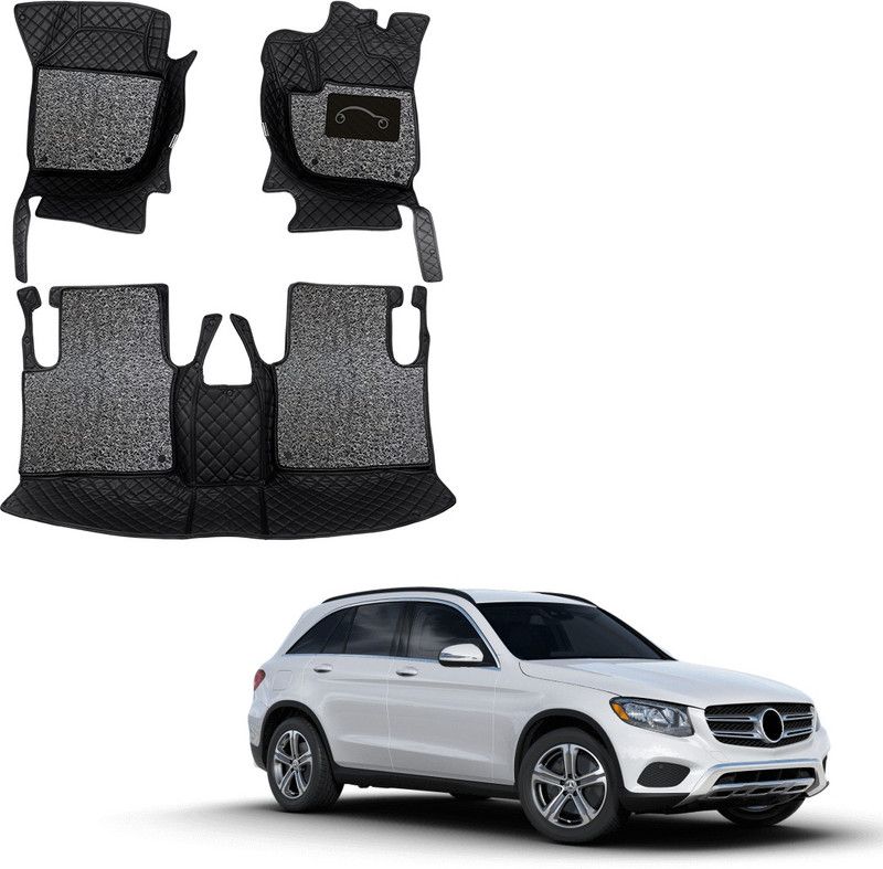 AutoFurnish Leatherite 7D Mat For Mercedes Benz GLC 220d 4MATIC  (Black)