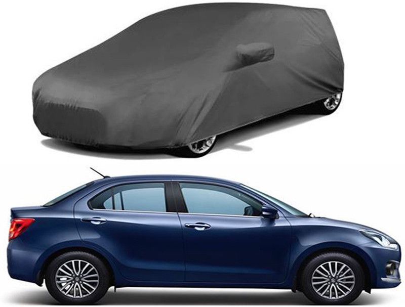 Gali Bazar Car Cover For Maruti Alto K10 VXI Optional Petrol (With Mirror Pockets)  (Grey, For 2017 Models)