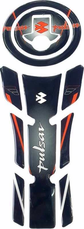 SAFETY ZONE Sticker & Decal for Bike  (Black)