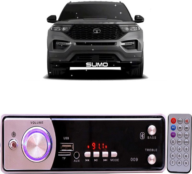 Bluedrum Silver009 BLUETOOTH/USB/SD/AUX/FM/MP3 Car Stereo ( Single Din) B-534 Car Stereo  (Single Din)