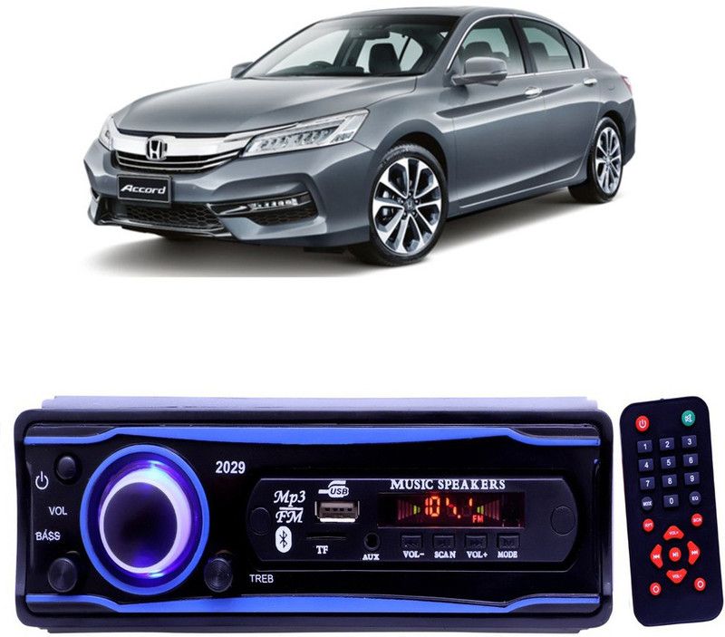 Genipap Blue 2029 USB/AUX/SD/BLUETOOTH/FM/MP3 BOOM MASTER STANDARD- G 145 Car Stereo  (Single Din)