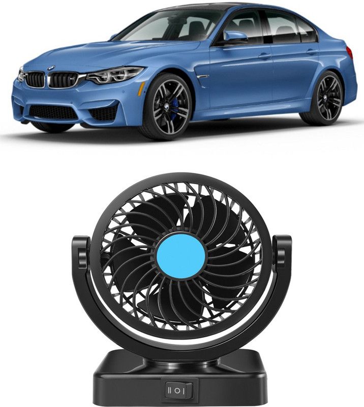 Enfield Works Cooling Car Fan 360 Degree Rotatable For vehicle-CF 063 Car Interior Fan  (12 V)