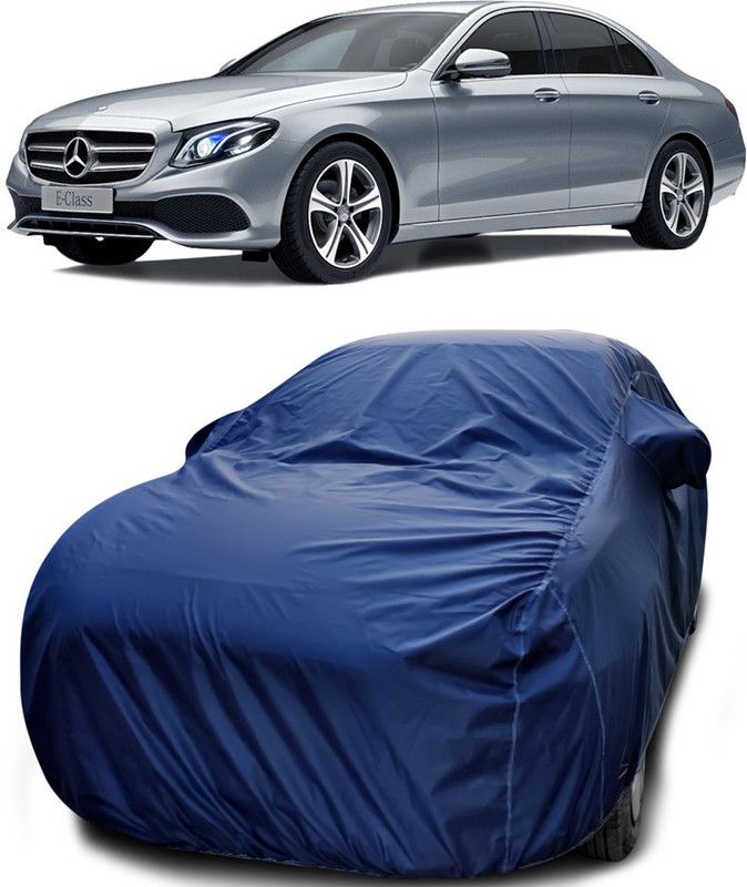 Dvis Car Cover For Mercedes Benz E200 (With Mirror Pockets)  (Blue)