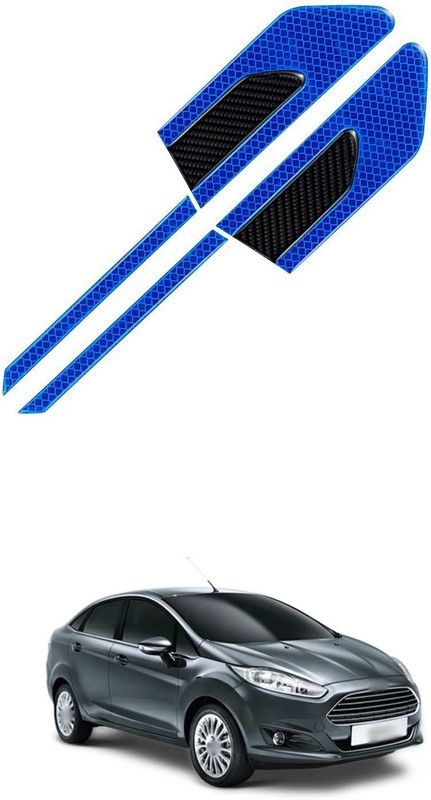 PROEDITION Plastic Car Bumper Guard  (Blue, Pack of 4, Ford, Fiesta)