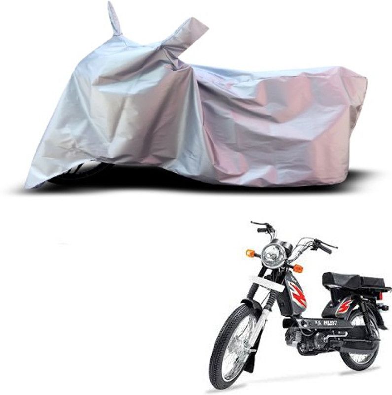 APNEK Waterproof Two Wheeler Cover for TVS  (Heavy Duty Super XL, Grey)