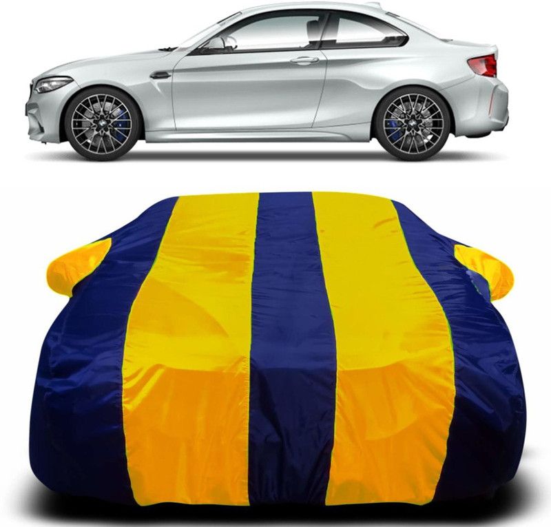 Ascension Car Cover For BMW M2 (With Mirror Pockets)  (Yellow, Blue)