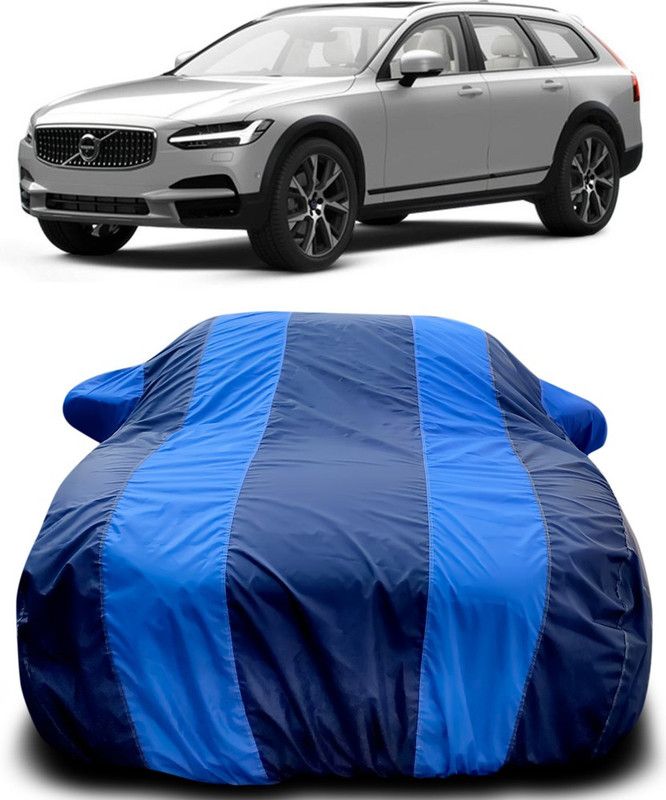 Dvis Car Cover For Volvo V90 (With Mirror Pockets)  (Blue, Blue)