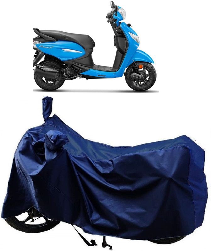 AutoKick Two Wheeler Cover for Hero  (Pleasure+ 110, Blue)
