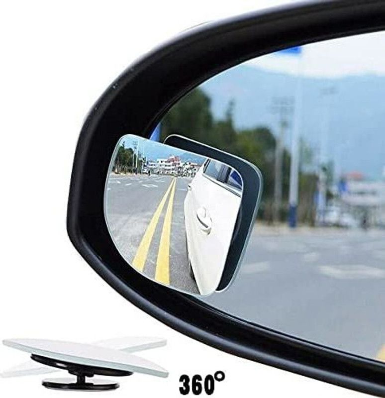 carfrill Manual Blind Spot Mirror For Universal For Car 1 Series  (Right, Left)