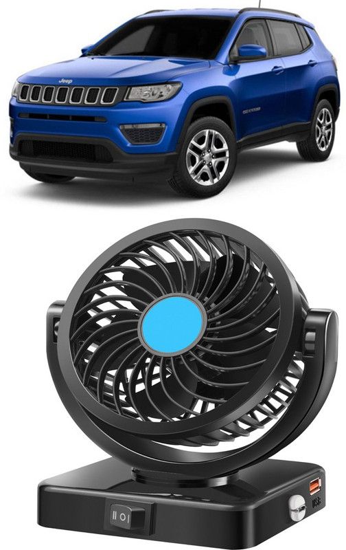 Enfield Works Car Fan With USB Charging 360 Degree Rotatable Fan-B-219 Car Interior Fan  (12 V)
